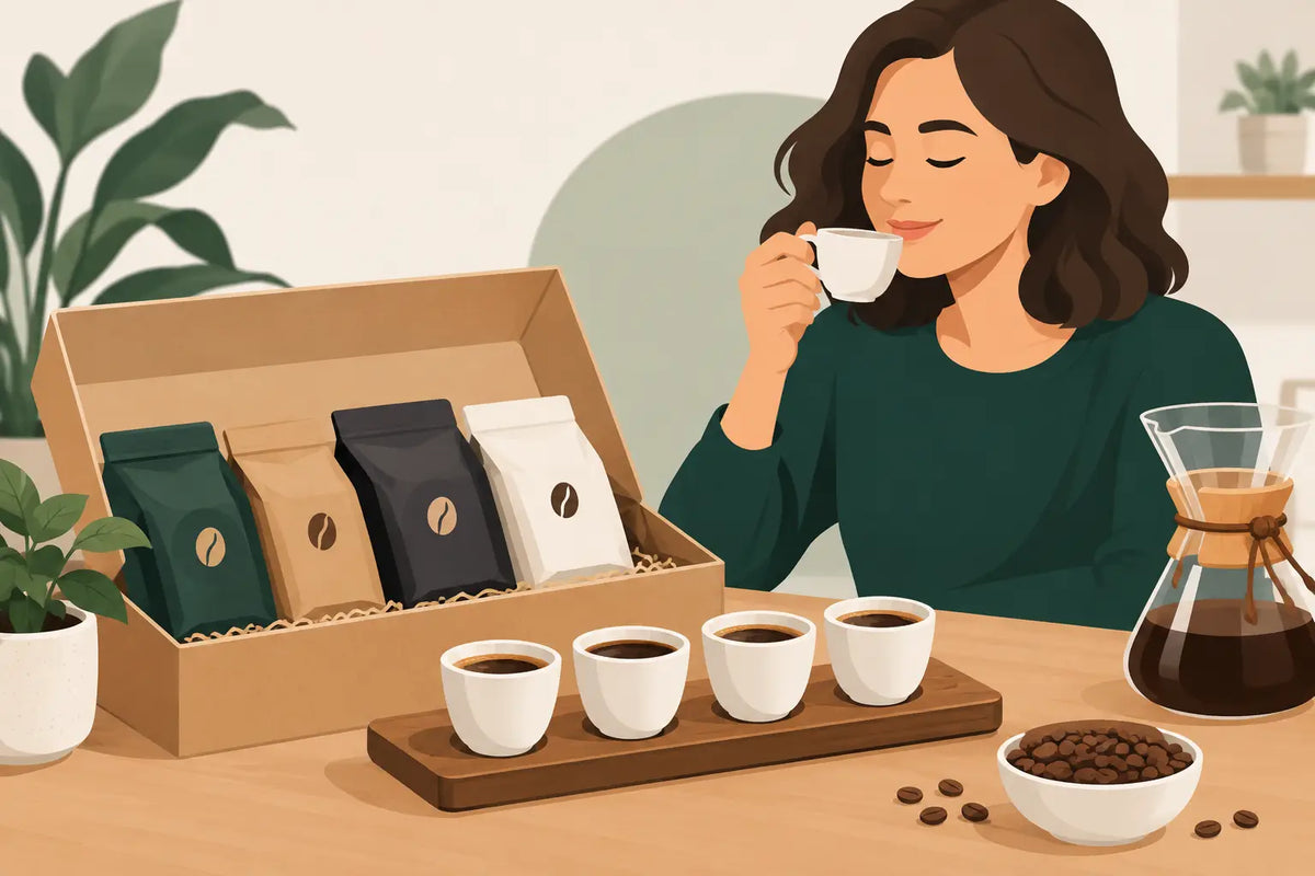 Kaffee-Probierpaket kaufen und Favoriten finden