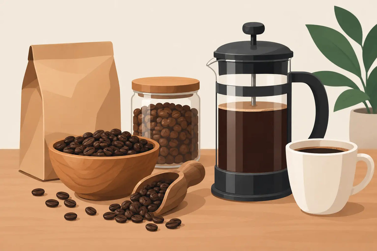 So kannst du Kaffee für die French Press auswählen