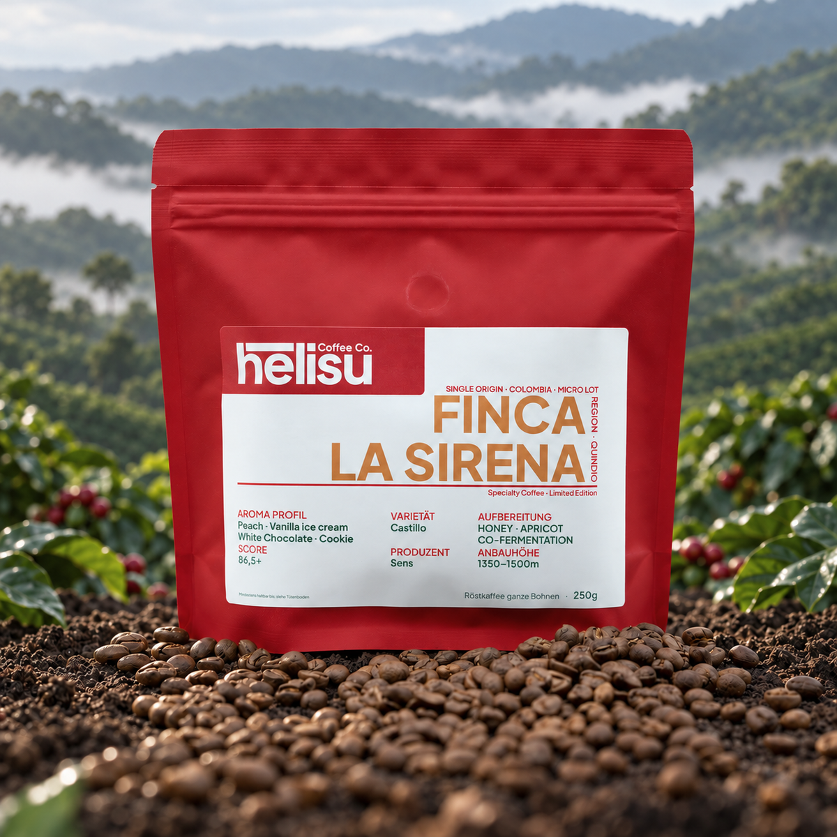 Finca La Sirena · Castillo Apricot · Limited Edition · 250 g