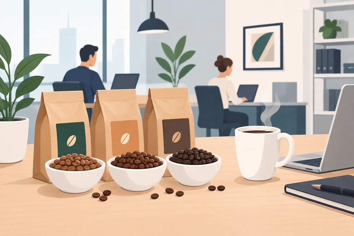 Kaffee fürs Büro: So findet ihr die richtige Bohne