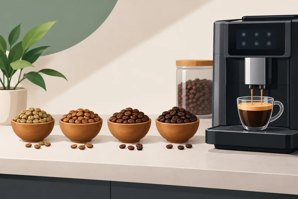 Kaffeebohnen für Vollautomaten richtig wählen