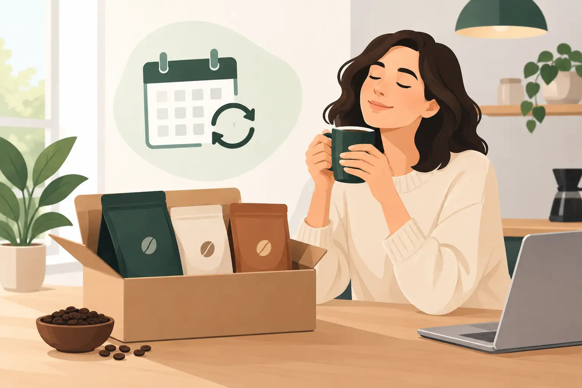 Kaffee Abo flexibel für deinen Kaffeealltag