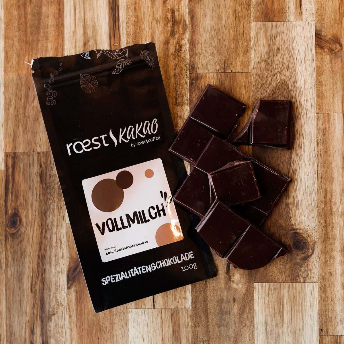 roestkakao Spezialitätenschokolade Vollmilch